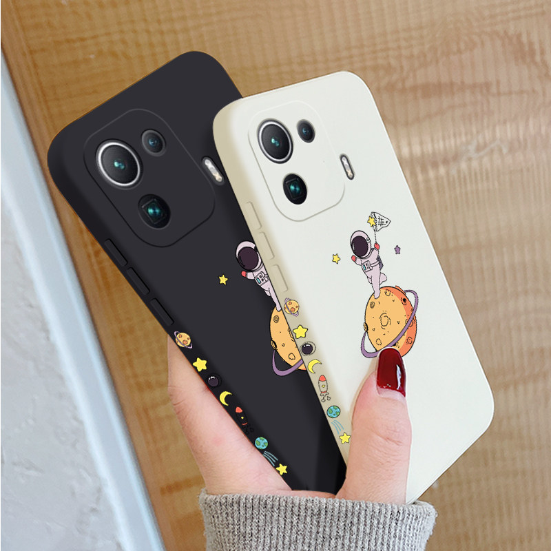 小米防摔新款潮牌侧边保护套mi11pro5g软壳网红手机保护套