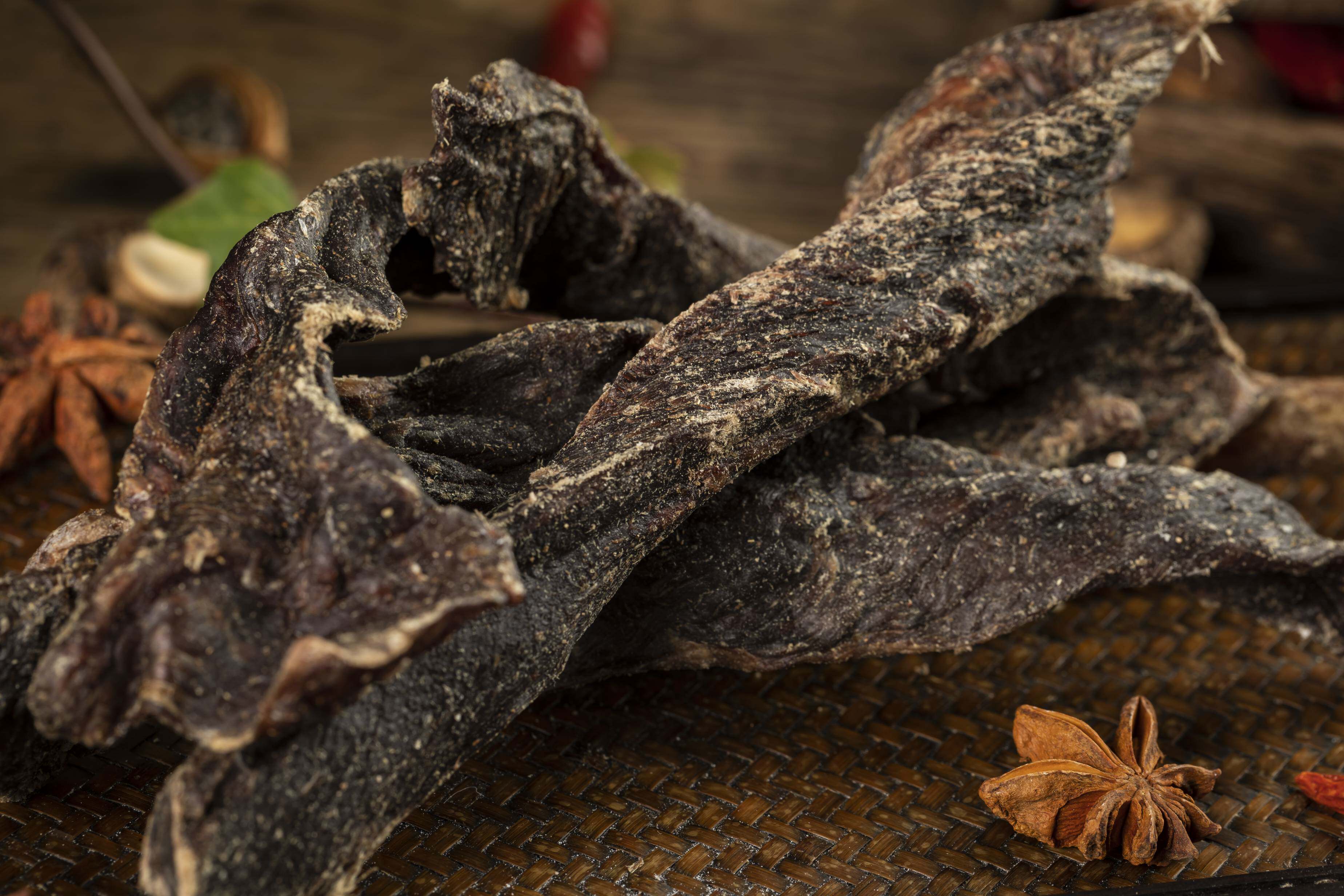 牦牛鹏飞甘孜理塘特产散装称重牛肉干250g牛肉类