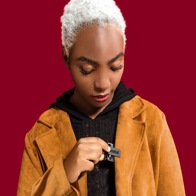 rode罗德wirelessgoii二代一拖二无线麦克风单反相机领夹话筒