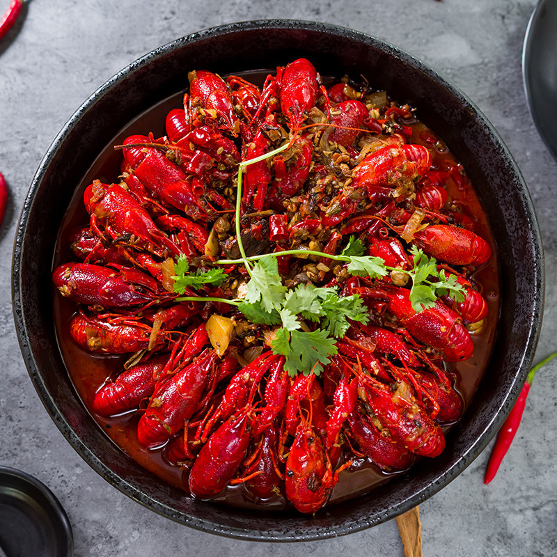 【周小帅私房菜】盱眙麻辣蒜泥十三香小龙虾5钱重3斤装 约30只