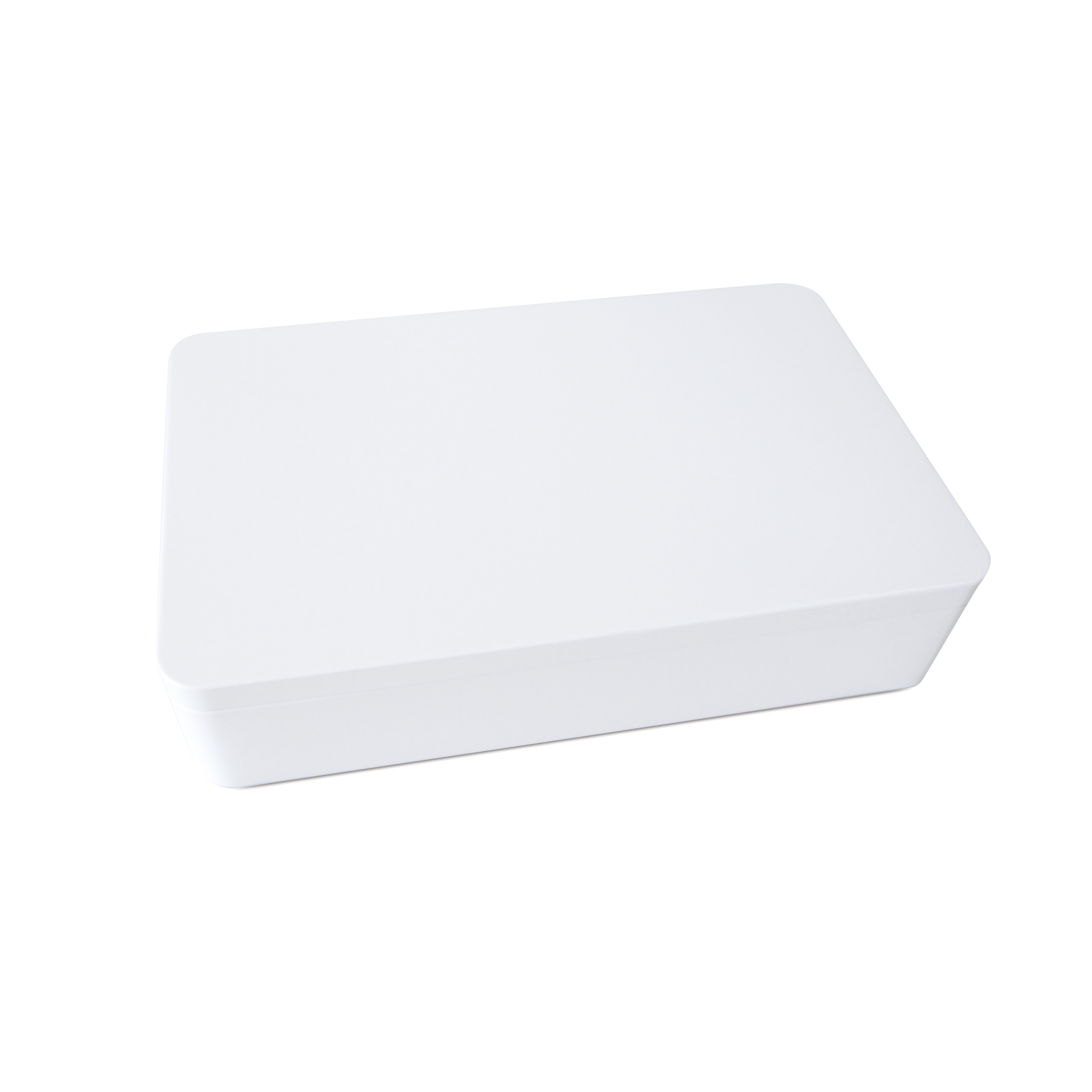 直销商品分装白色铁盒特卖礼品包装桌面整理个人马口铁盒