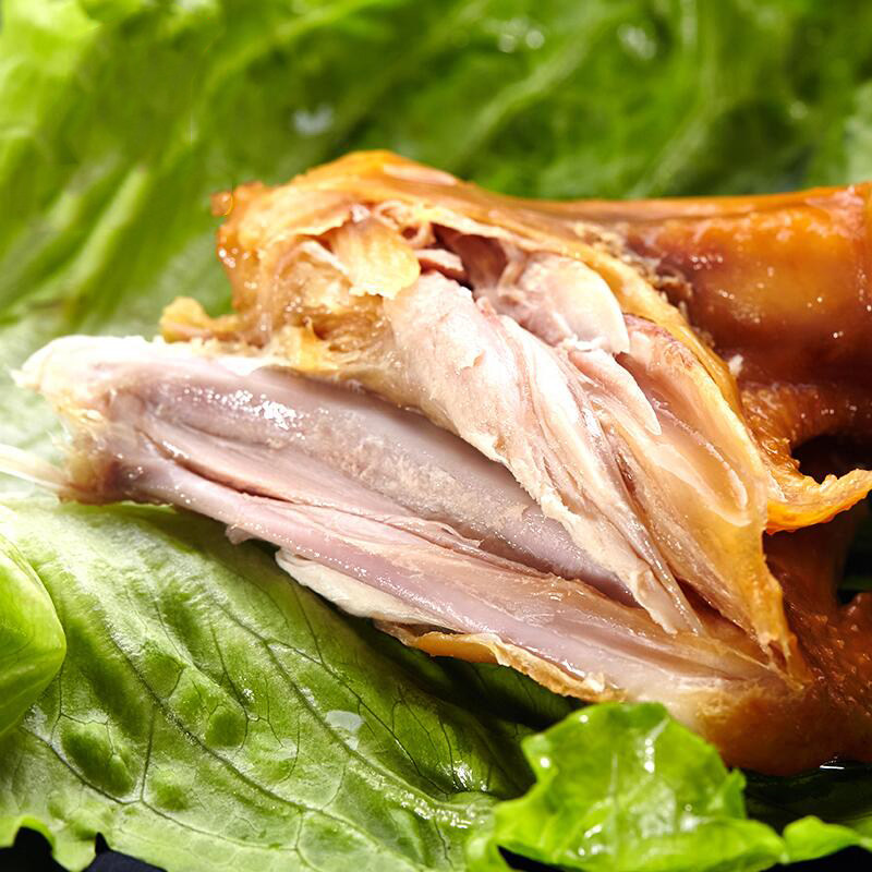 老李五香鸡翅即食熟食卤味鸡肉零食70g2袋鸡肉零食