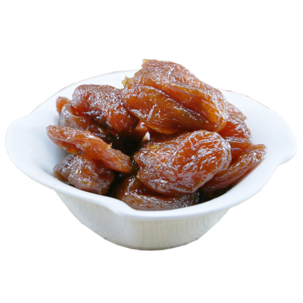 华味亨蜜饯果脯零食酸甜杏干肉【华味亨水晶杏脯190g*2罐】