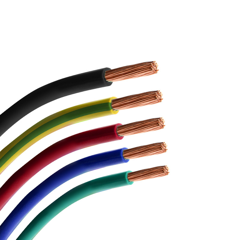 电线电缆rv25平方铜芯软线汽车电瓶火线国标电源线单芯线