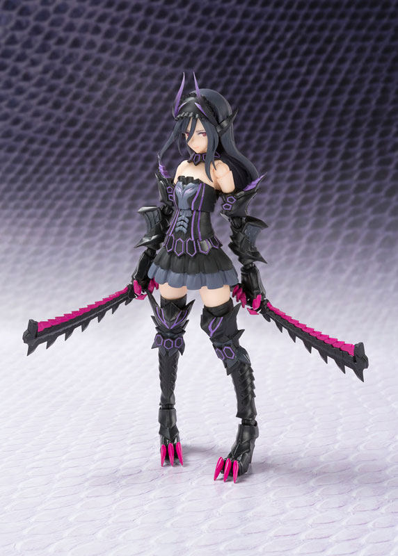 万代agp怪物猎人蚀龙mix黑蚀龙姬日版手办模型手办