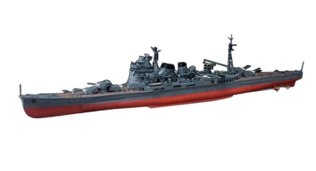 青岛文化教材社 1/350 舰队 钢鉄舰 重巡洋舰 爱宕 1944 手办日版