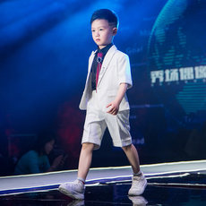 儿童西装套装2020新款夏季短袖小西服花童礼服小孩男童演出服 儿童西装套装2020新款夏季短袖小西服花童礼服小孩男童演出服