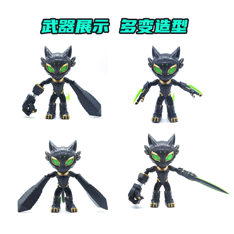 熊出没玩具重返地球阿布手办玩偶变形发光模型儿童机器人