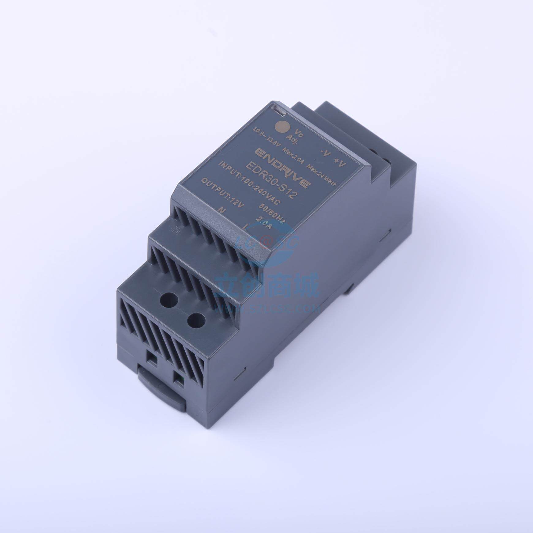 edr30-s12开关电源导轨电源输入264vdc输出12v2a连接器