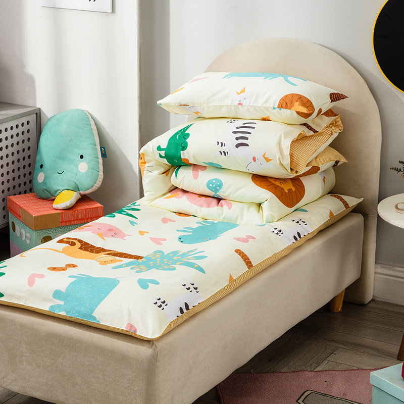 幼儿园童床床单被褥入园纯棉专用儿童午睡上学床品套件
