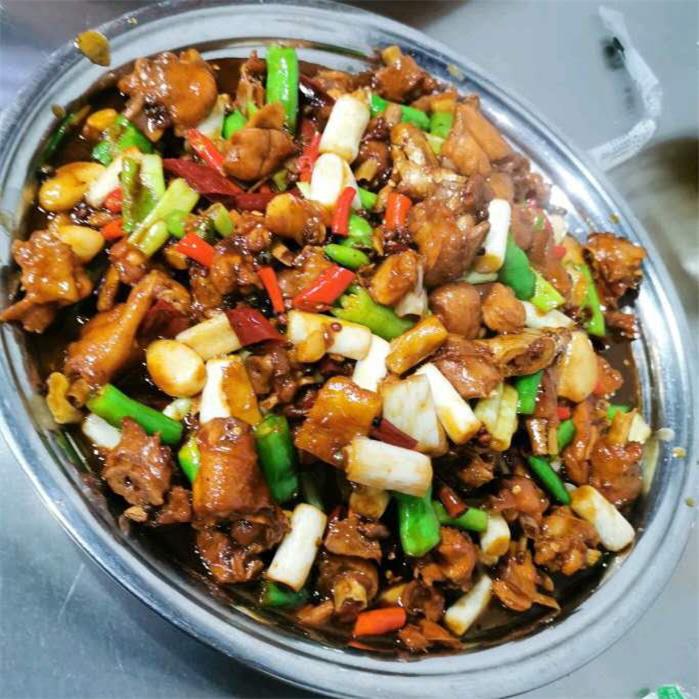 临沂张大彪炒鸡花椒酱临沂热销大盘辣子鸡下单现做口味备注