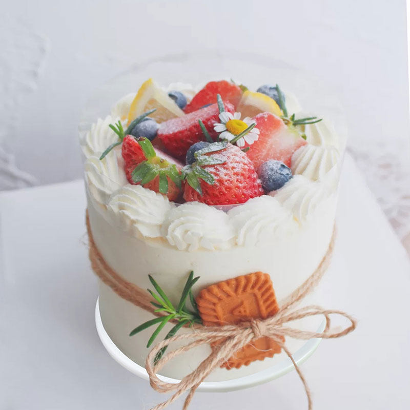 网红新款4寸小蛋糕模型仿真2023水果儿童卡通仿真水果