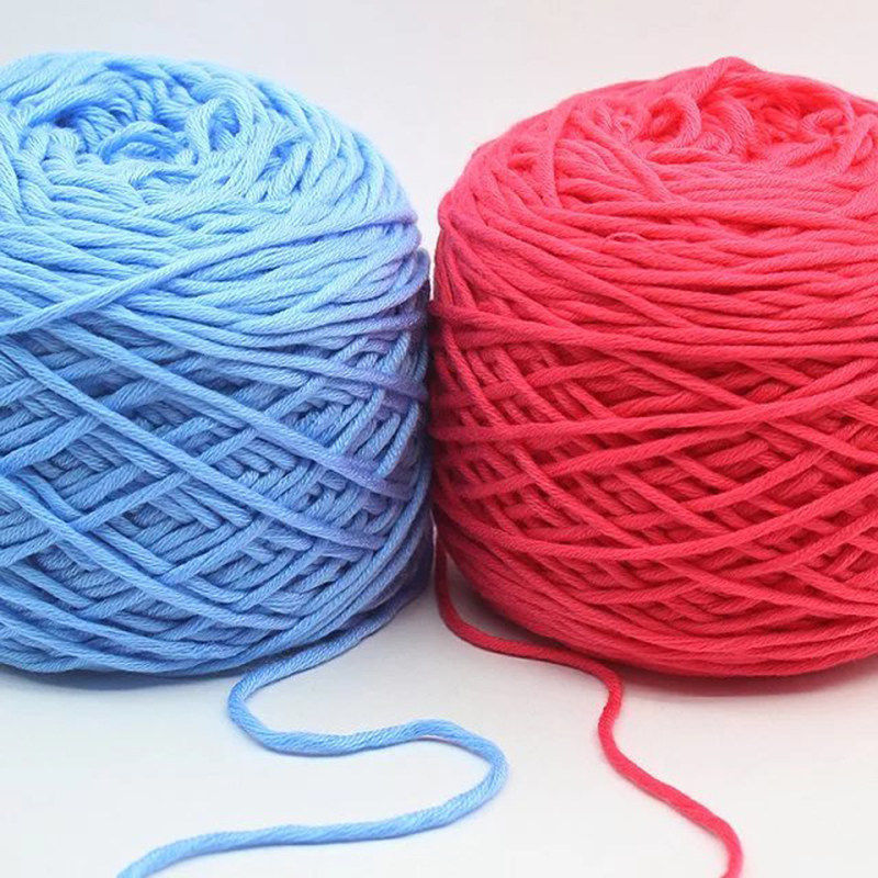 多股牛奶棉宝宝毛线团钩针手工diy编织玩偶材料包围巾毛衣粗毛线