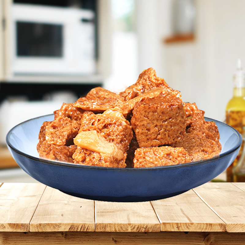 上海梅林四鲜烤麸罐头354g5罐即食四喜烤麸面筋凉拌冷菜下饭菜