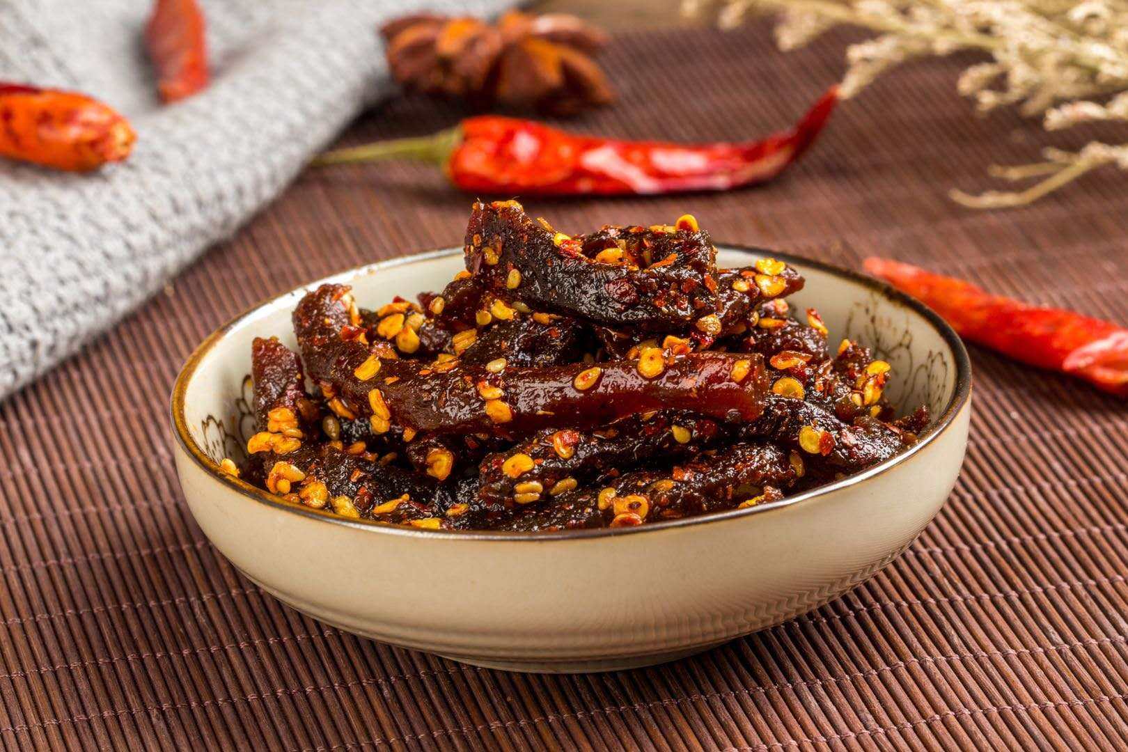 牛岭牛肉巴包牛腊125克小吃零食王厨黄牛肉正宗牛肉类