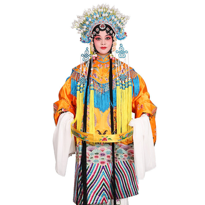 戏曲戏剧服装舞台装京剧越凤袍杨贵妃贵妃醉酒团凤女蟒新娘服装