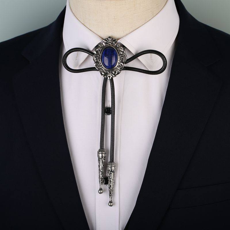 韩国宝石波洛领带潮bolotie水钻别针领带领结领绳徽章巴洛克配饰