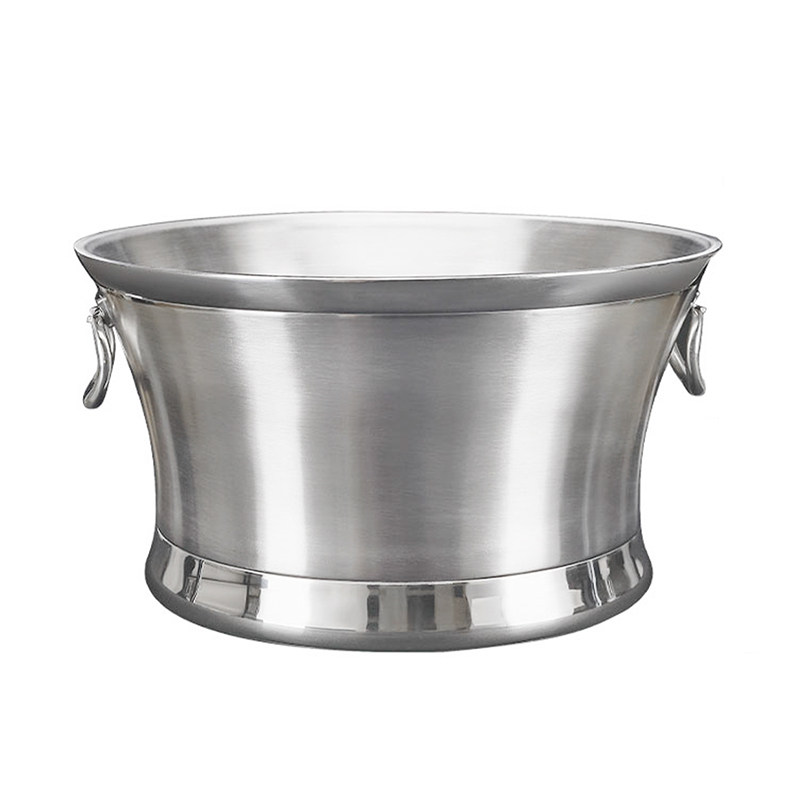 星级酒店商用双层不锈钢香槟户外大型宴会保温冰桶冰桶