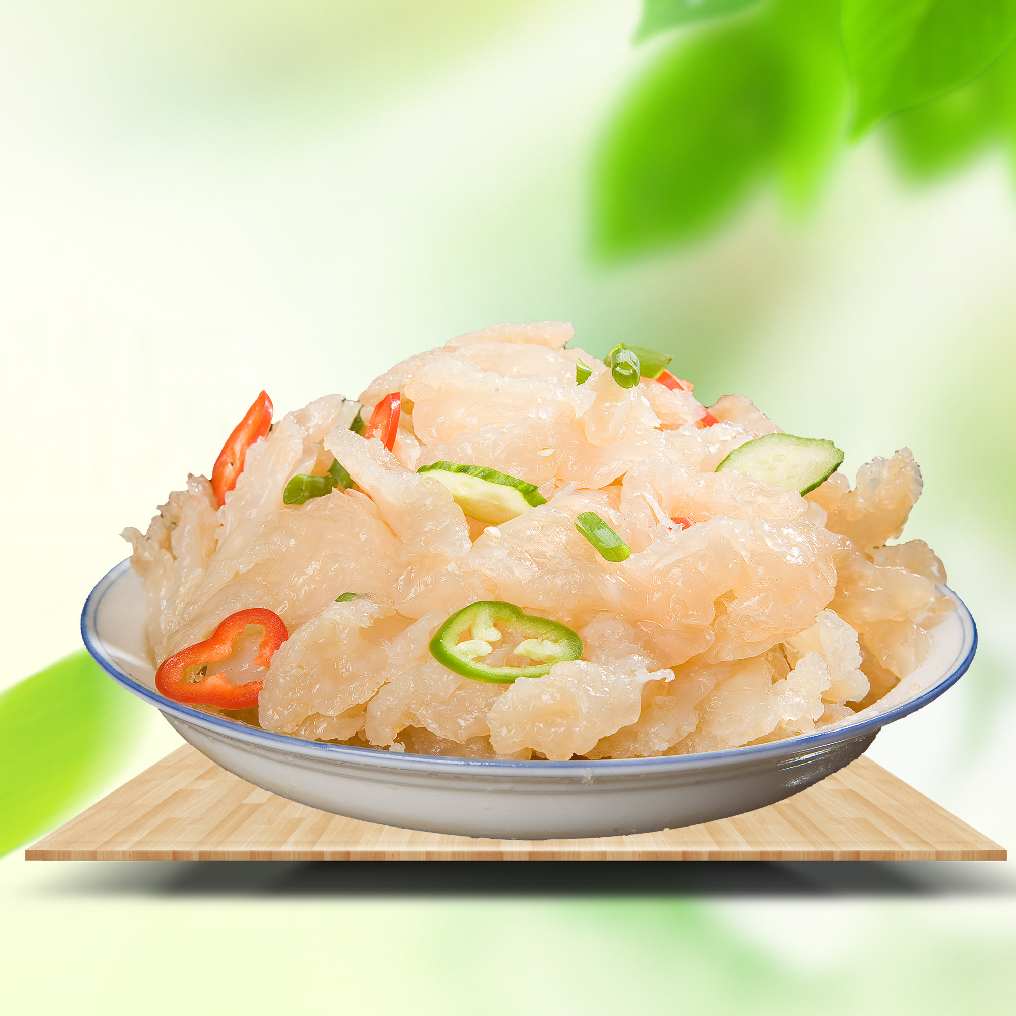 博茂海蛰头15kg清脆滑开袋即凉拌湛江特产海味海蜇