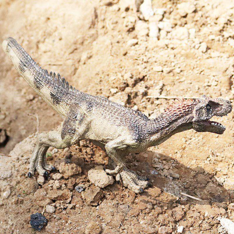 侏罗纪儿童男孩塑胶玩具跃龙动物仿真实心恐龙仿真