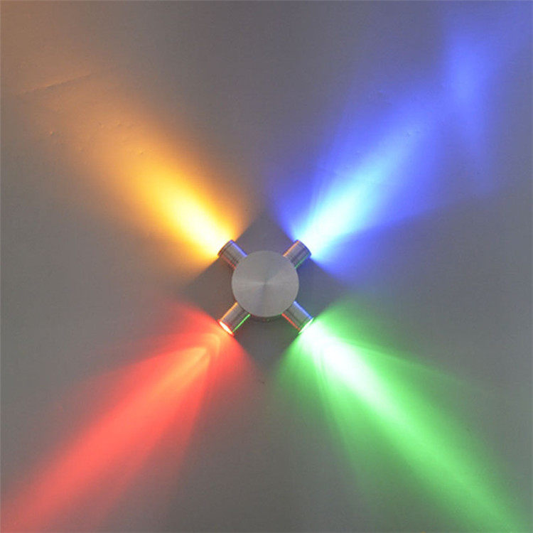 酒吧造型七彩壁灯抖音网红红光效灯ktv走廊壁灯