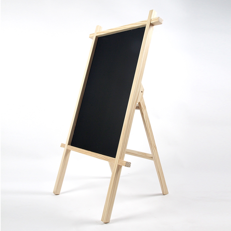 展架海报架广告架子井字展板立式落地木质折叠设计制作实木展示牌