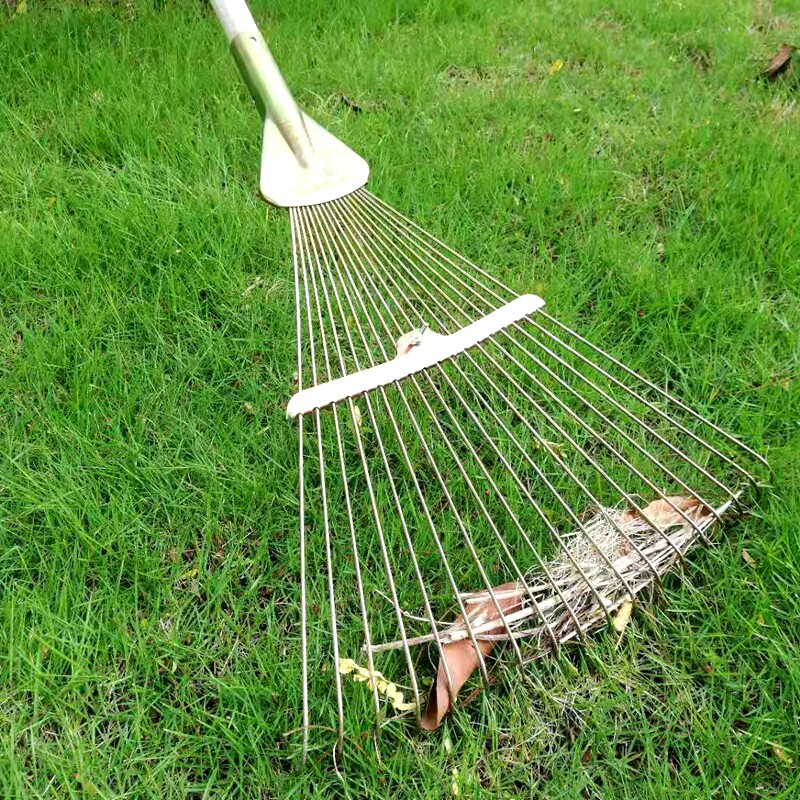 浩盛耙可草扒包竹子铁丝农用调节落叶园林耙子耙子