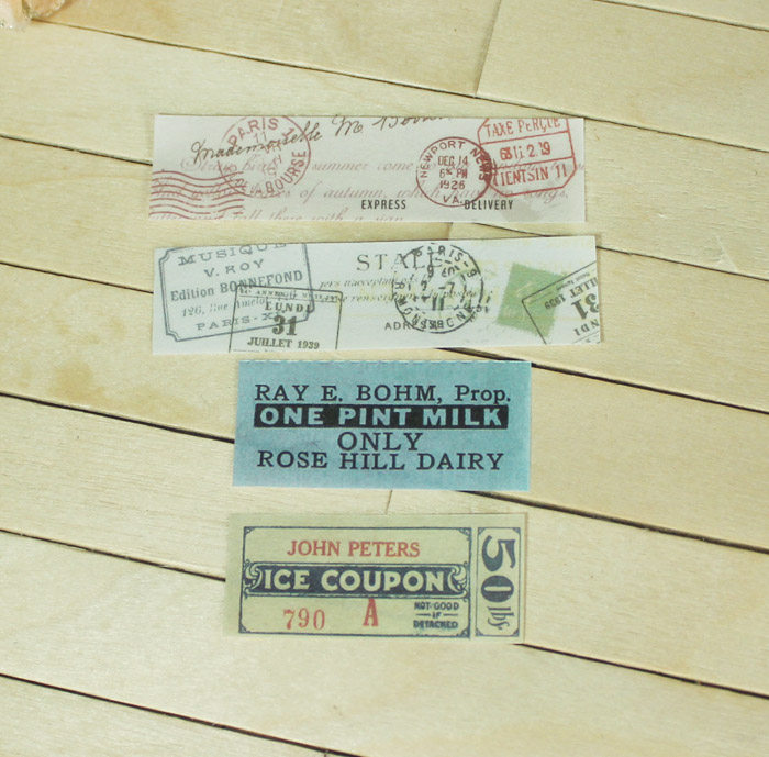 迷你票据打折复古优惠券bjd娃娃用道道具摆件bjd娃娃