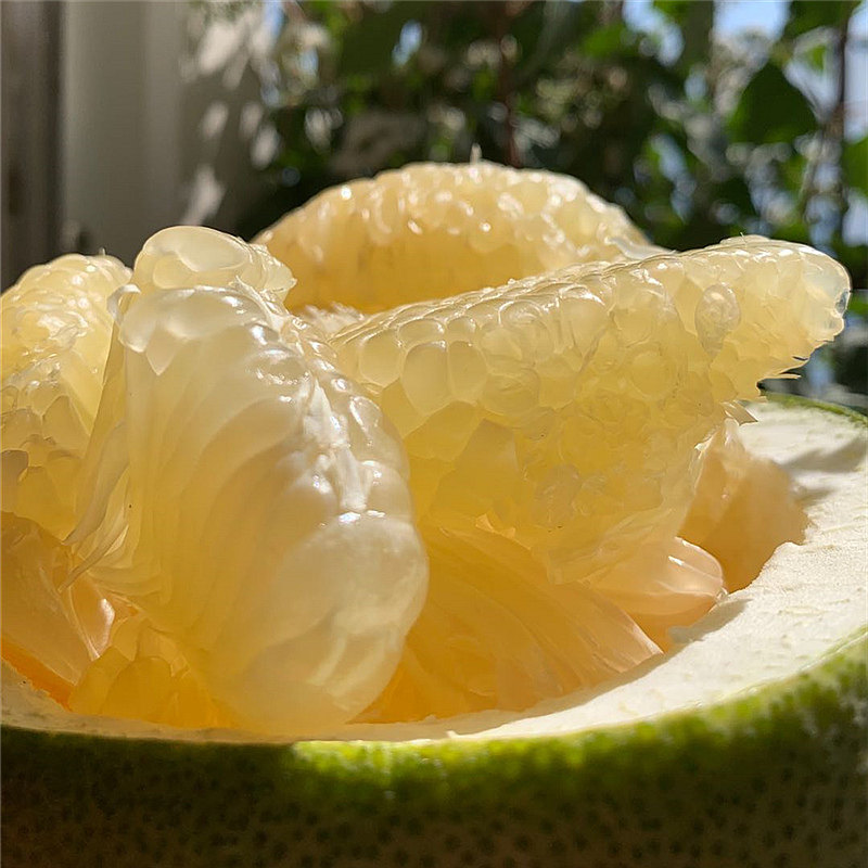 泰国糖白蜜柚大果特大清甜多汁口感清新顺丰柚子