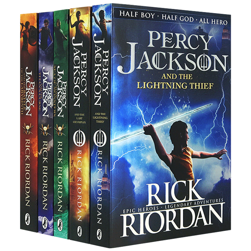 之海巨神之咒迷宫之战终之战percyjacksonrickriordan进口英语书籍