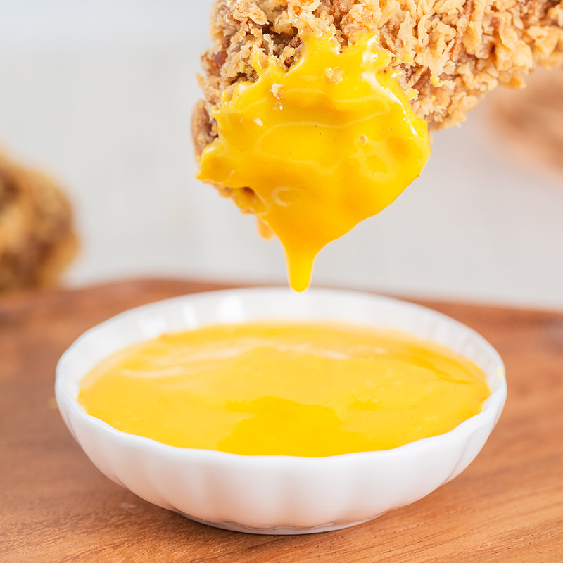 云山半蜂蜜芥末酱黄芥末炸鸡汉堡热狗蘸酱寿司三明治沙拉酱320g