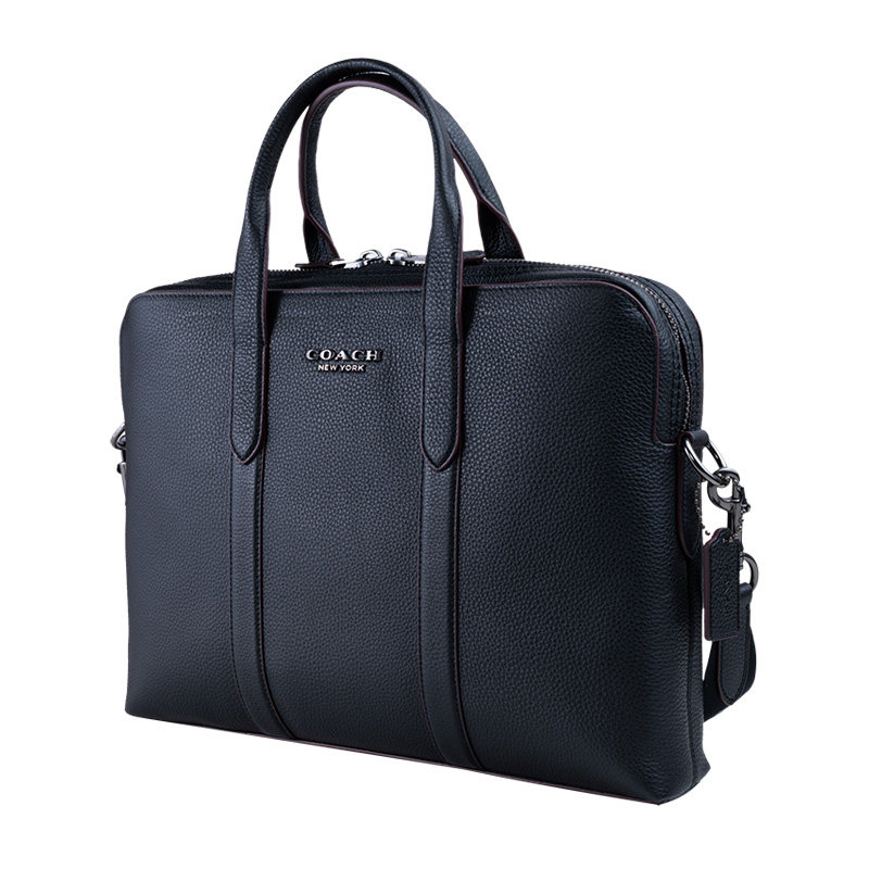 coach蔻驰男士公文包单肩手提包21年春季新款男士包袋