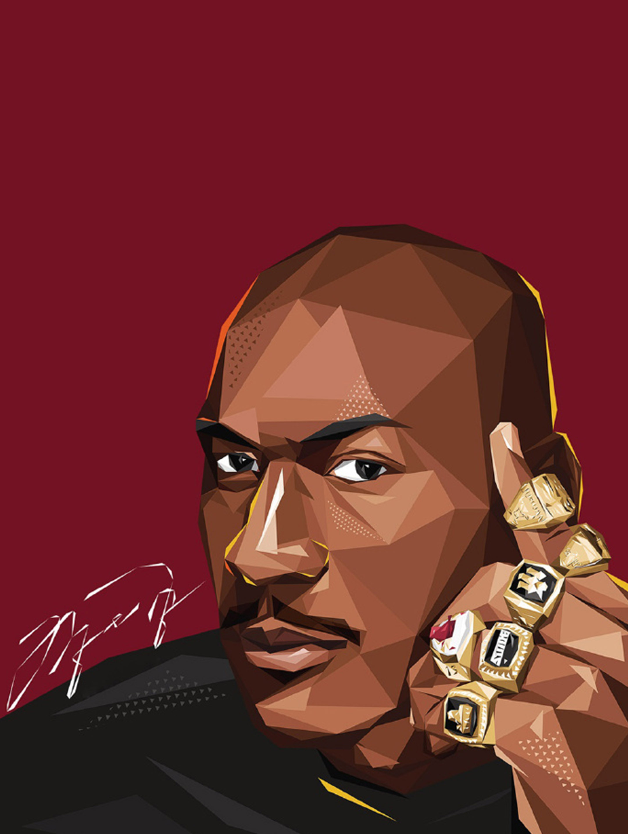 nba球星儿童装饰画乔丹库里动漫篮球现代装饰画