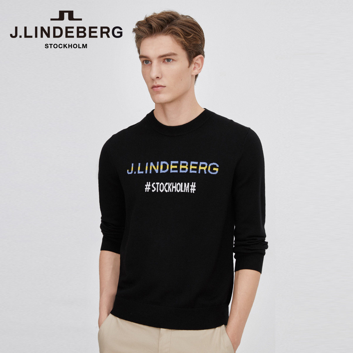 商场伯格毛衣针织衫套头羊毛潮流秋冬针织衫