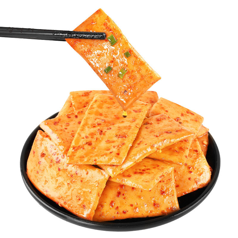 豆干爽口精装50包香辣小吃麻辣宿舍零食休闲食品豆腐干