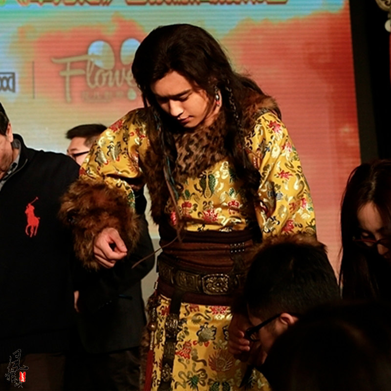 影视古装芈月义渠王同款蒙古草原大王大汗可汗民族服装