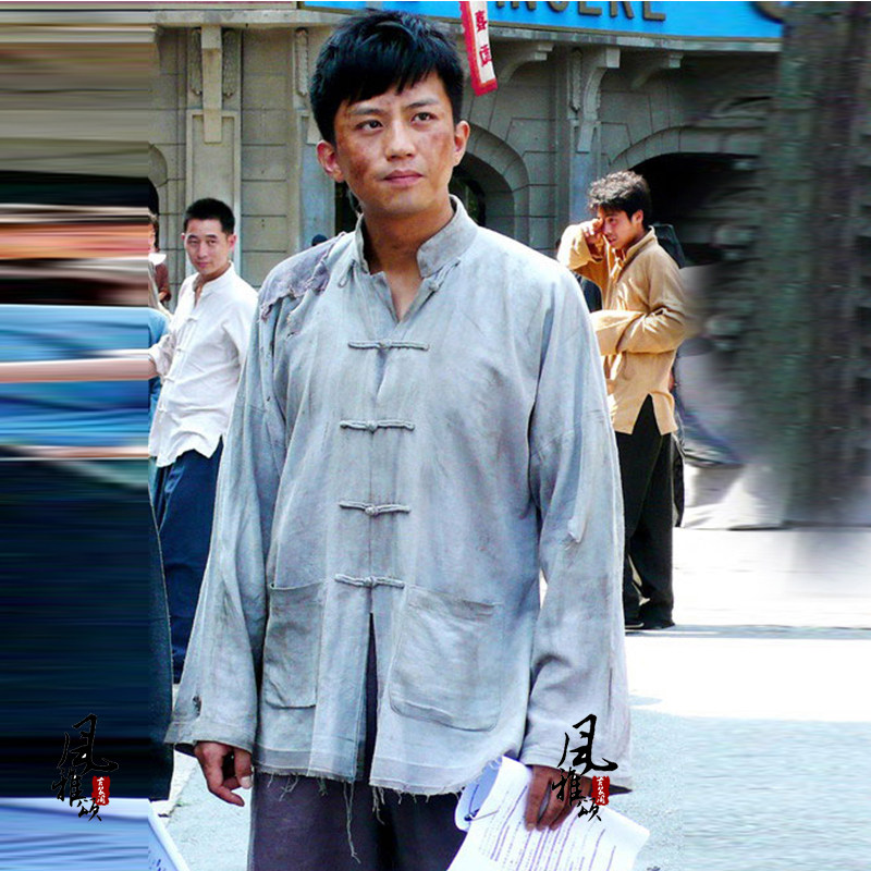 民国剧组群演影视古装棉麻农民老百姓八路军土匪民族服装