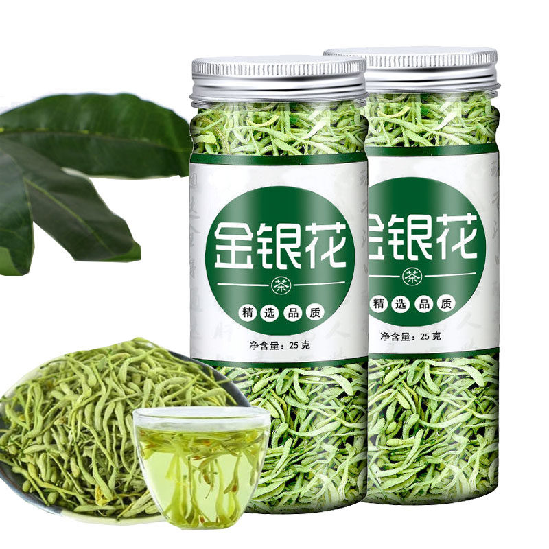 金银花金银花茶正品花露可配菊花枸杞蒲公英秋冬养生茶