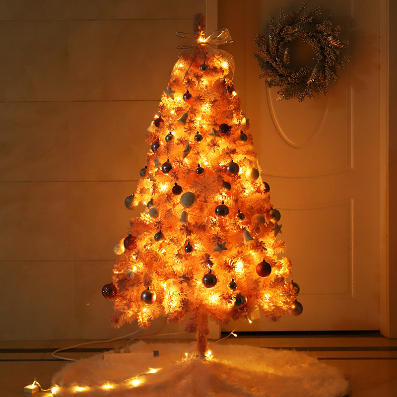 粉色樱花圣诞树套餐60厘米/1.5/1.2/1.8/2.1/3米圣诞节装饰品摆件