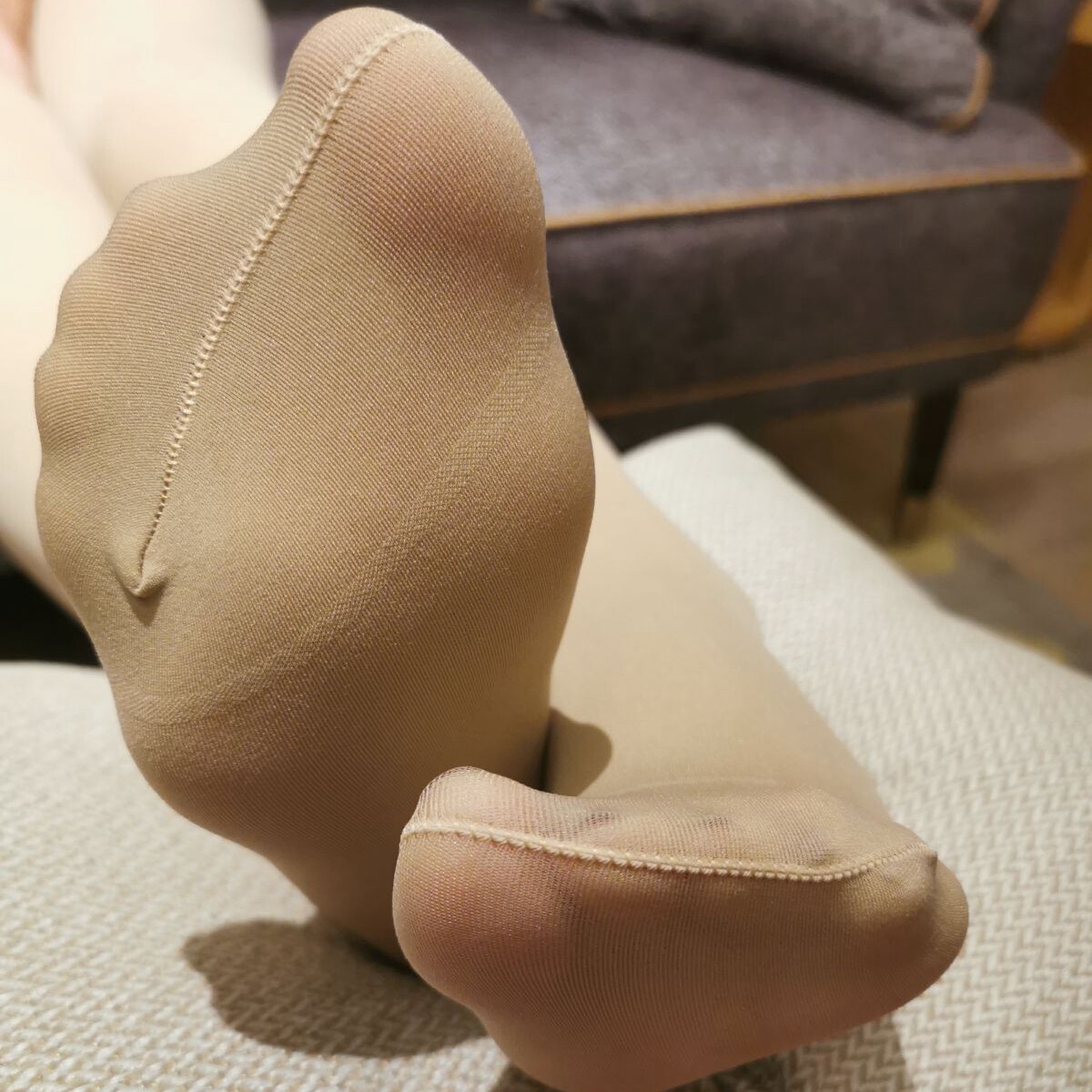 丹吉娅50d丝袜连裤袜春秋薄款显瘦打底袜大码脚尖连裤袜