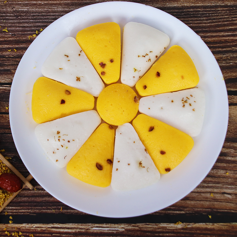 千味红枣南瓜300g酒酿桂花米发发糕传统点心包点