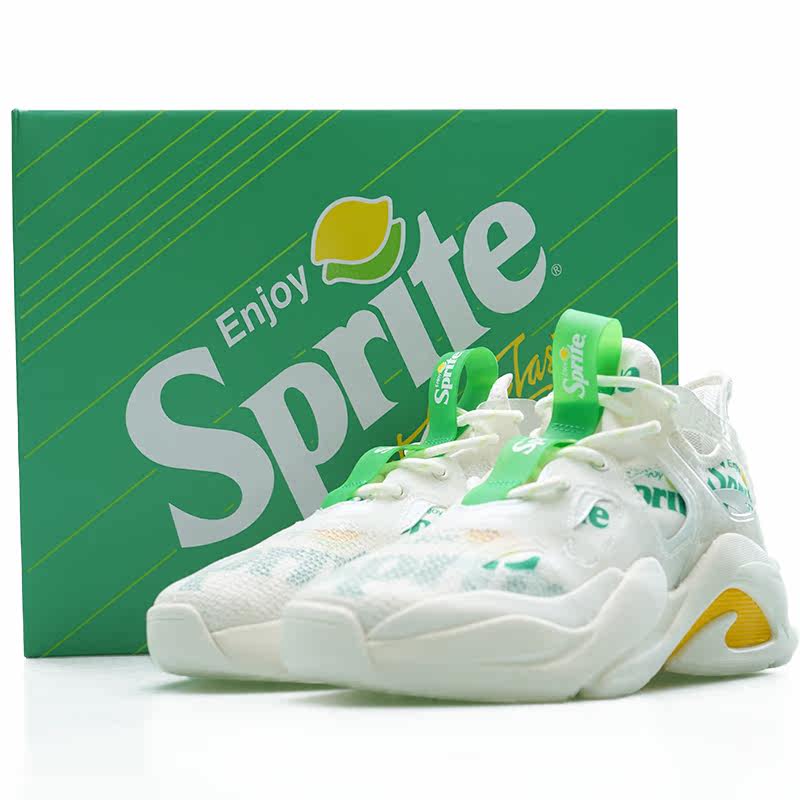 安踏霸道雪碧联名女鞋2020夏季新款薄网透气运动休闲鞋