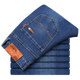 New autumn men's black straight jeans men's slim men's casual stretch spring and autumn loose cow trousers New autumn men's black straight jeans men's slim men's casual stretch spring and autumn loose cow trousers