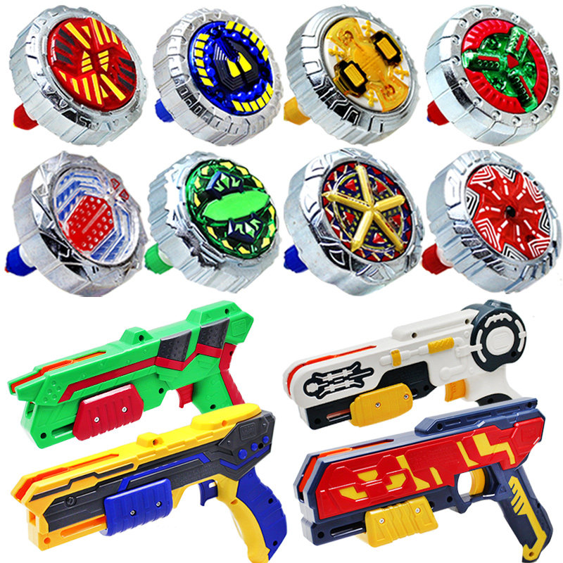 灵动创想新款魔幻陀螺4双核手枪梦幻旋转3代男孩极焰风暴儿童玩具