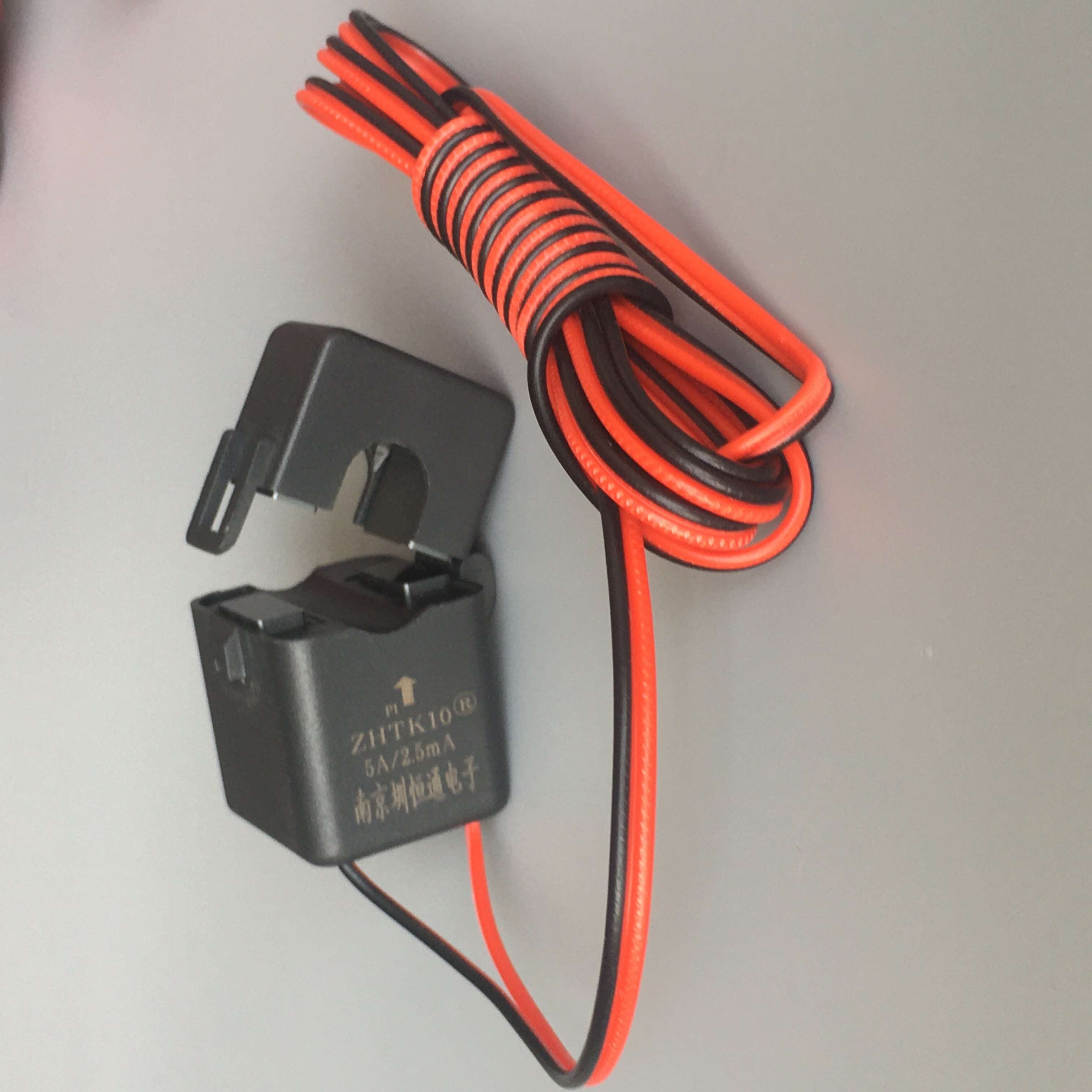 三相电流互感器开口开合合式卡扣zhtk10380v5a2.5ma电流互感器