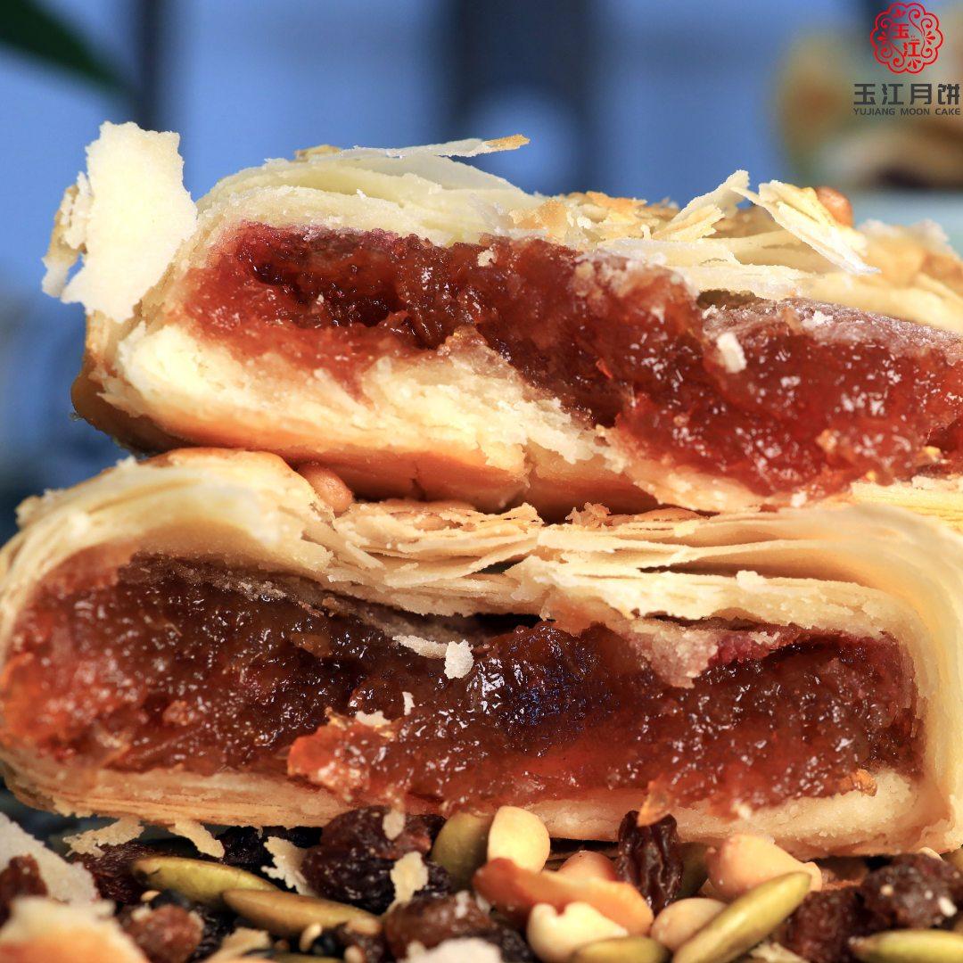 月饼藁城手工玉江河北石家庄礼盒酥皮正宗黄庄玉月饼