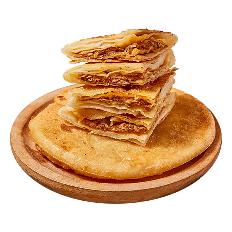 雍运军屯锅魁锅盔葱香牛肉肉馅饼早餐饼酥煎饼手抓饼