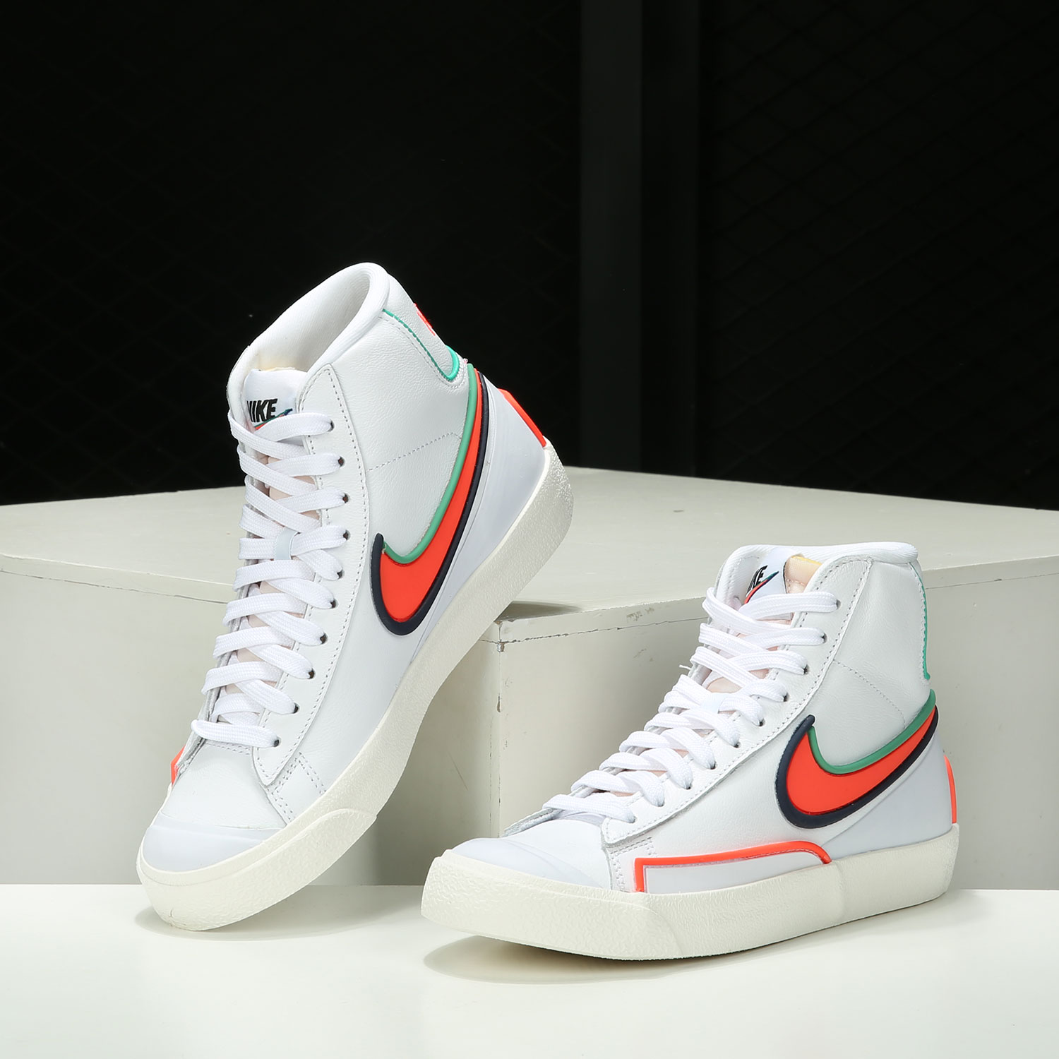 nike耐克正品2021开拓者女子休闲鞋运动高帮板dc1746103板鞋