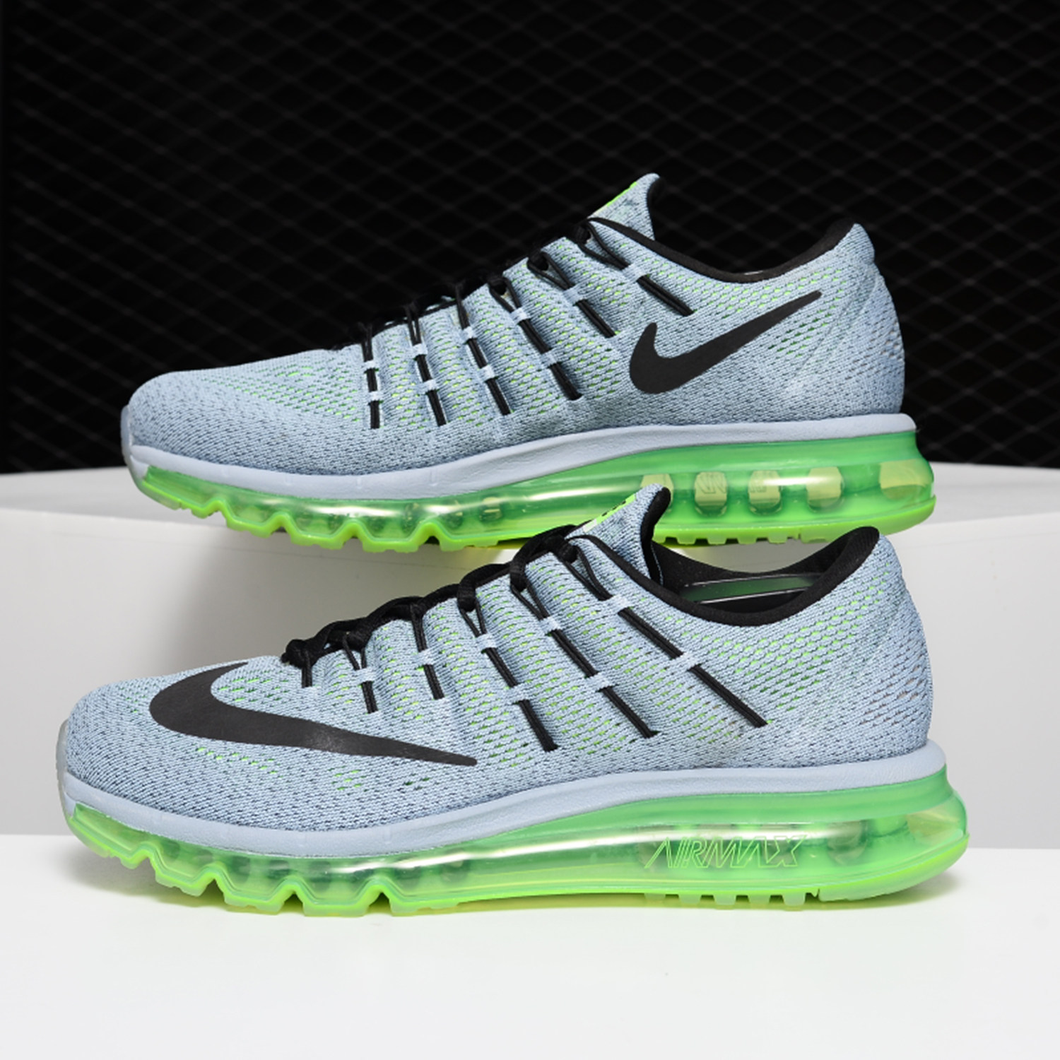 nike耐克正品airmax全掌气垫男鞋运动鞋飞线跑步鞋