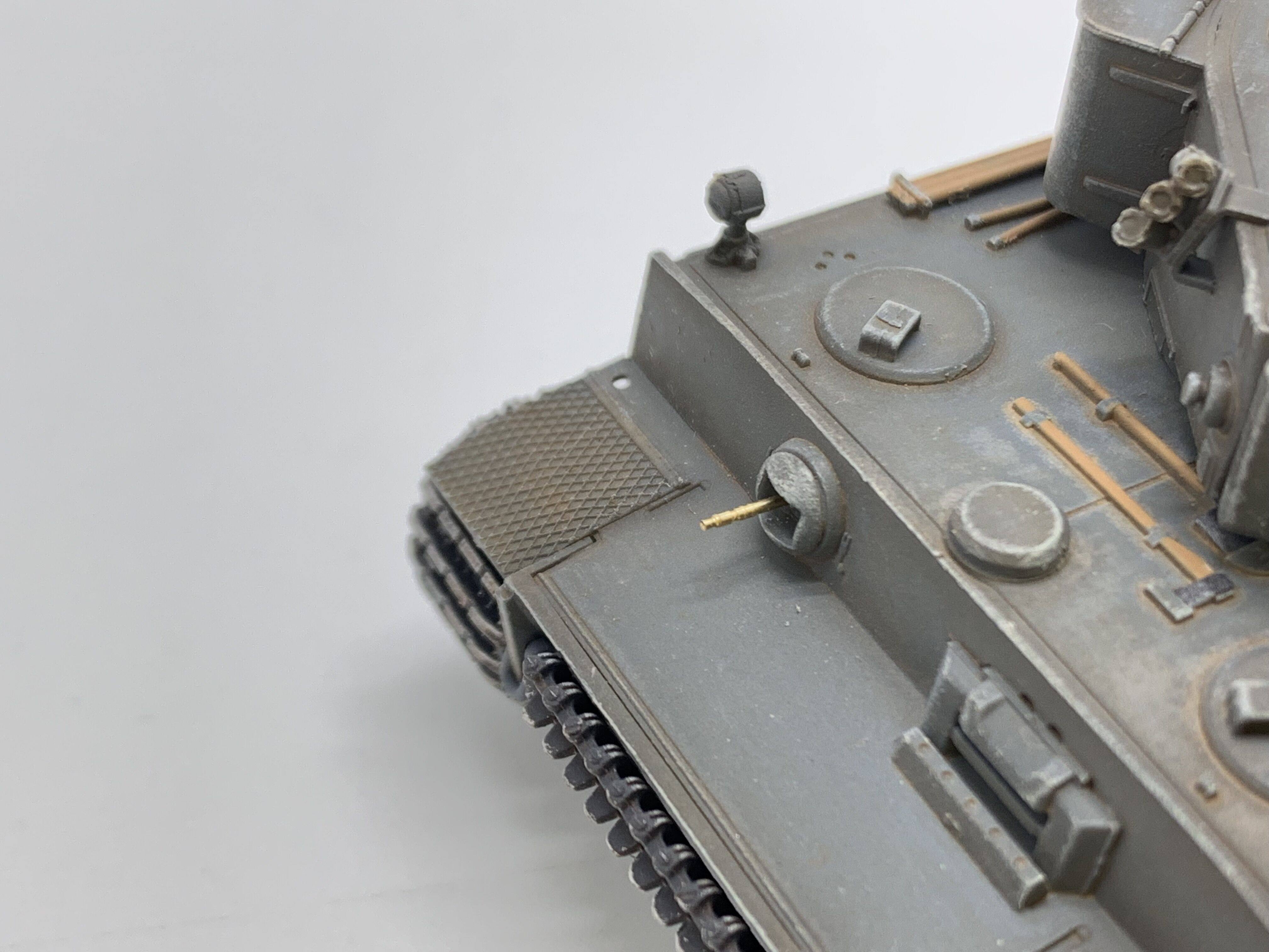 artisan大耳朵虎式初期型100号陆军德国雪地坦克